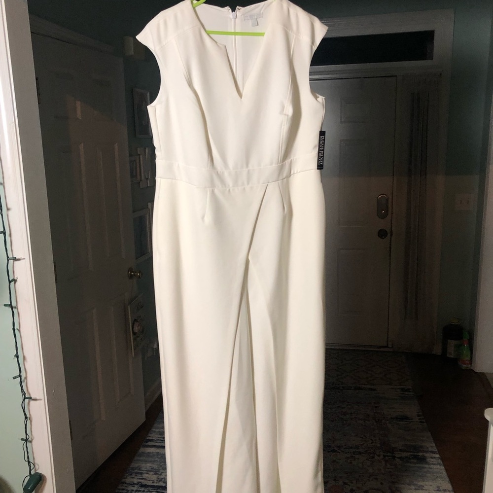 NY&Company White Jumpsuit
